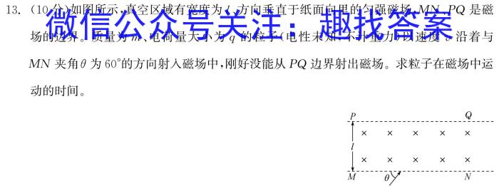 陕西省2023-2024学年度八年级第二学期阶段性学习效果评估物理试卷答案