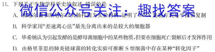 2024年浙江省普通高中学业水平适应性考试(6月)数学