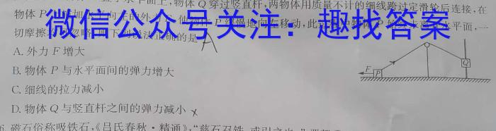 金科大联考·2023-2024学年度高二年级下学期2月联考物理