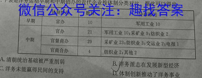 安徽省2024年同步达标月考卷·八年级上学期第一次月考&政治