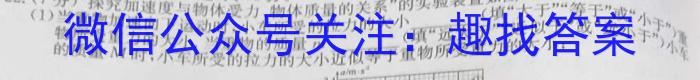 晋一原创测评·山西省2024年初中学业水平模拟精准卷(五)物理`