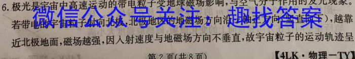 安徽省芜湖市无为市2023-2024学年第二学期九年级第一次月考物理试卷答案