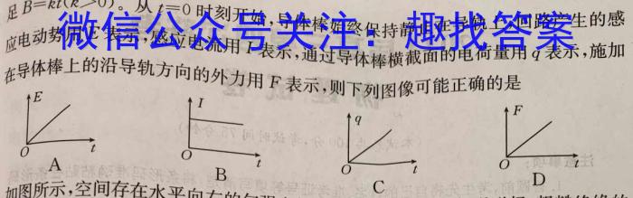 2024届炎德英才大联考长沙市一中模拟试卷(二)物理试卷答案