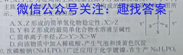 3陕西省2024年中考总复习专题训练 SX(二)化学试题