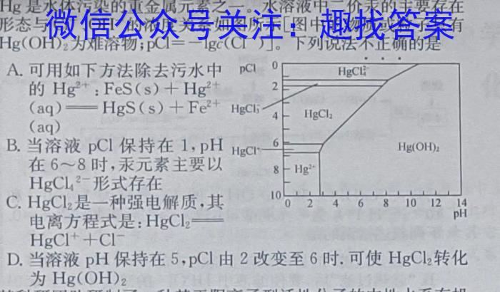 安徽省泗县2023-2024学年度第二学期八年级期中质量检测化学