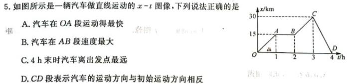 南通金卷-2024新高考全真模拟卷(二)物理试题.