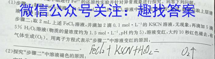 q贵州省三新联盟校高一年级2023年11月联考化学