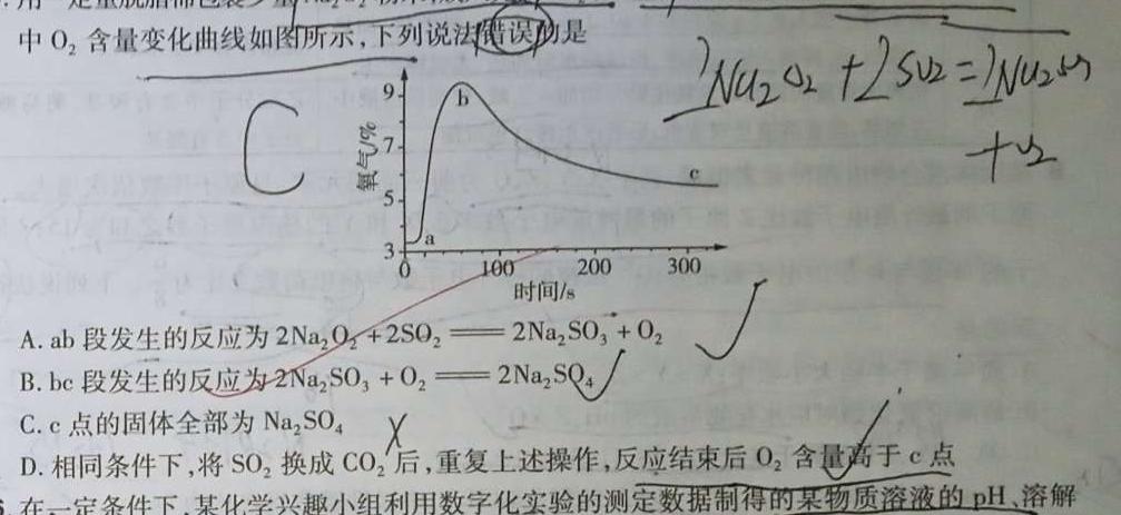 【热荐】安徽省蒙城县2023-2024年度第一学期九年级义务教育教学质量监测化学