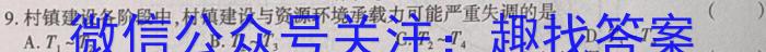 [今日更新]2024年普通高等学校招生全国统一考试仿真模拟卷(T8联盟)(六)地理h