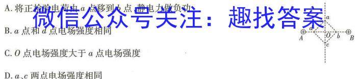 山西省2023~2024年度高二11月期中联合测评物理`