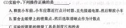 陕西省汉中市2024届高三年级教学质量第一次检测考试(12月)物理试题.
