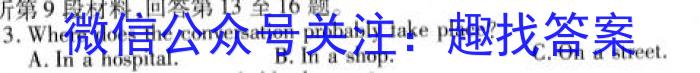 [国考1号8]第8套 2024届高三阶段性考试(五)英语