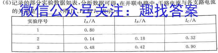 广东省2023-2024学年佛山高三年级15校联盟12月联考物理试题答案