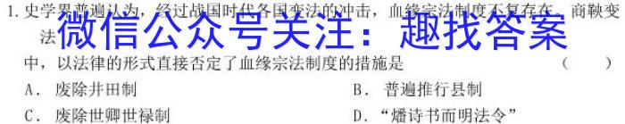 2023-2024学年拉萨市上学期2024届第一次模拟考试历史