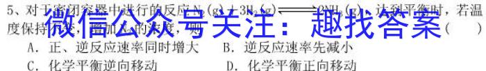 q名校联考·2024届高三总复习·月考卷(四)XS4化学