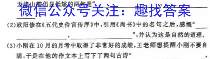 2023-2024学年山东省高一选科调考第二次联考语文