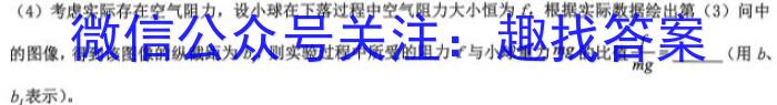 河北省2024届九年级第三次月考物理试卷答案