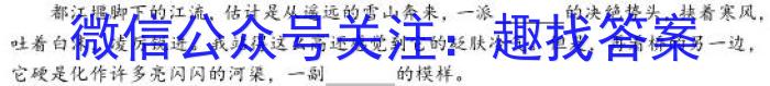 安徽省2024届皖江名校联盟高三12月联考[D-024]语文