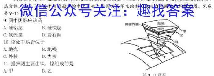 [今日更新]河南省南阳市唐河县2024年中考模拟试卷（二）地理h