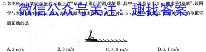 桂柳文化 2024届高考桂柳鸿图模拟金卷(四)物理试题答案