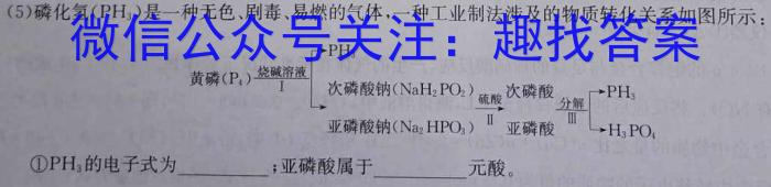 q安徽省2023秋季阶段性质量调研评估检测(九年级)化学