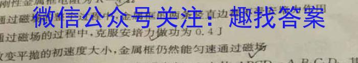 河北省24届九校联盟高三期中(24-136C)物理`