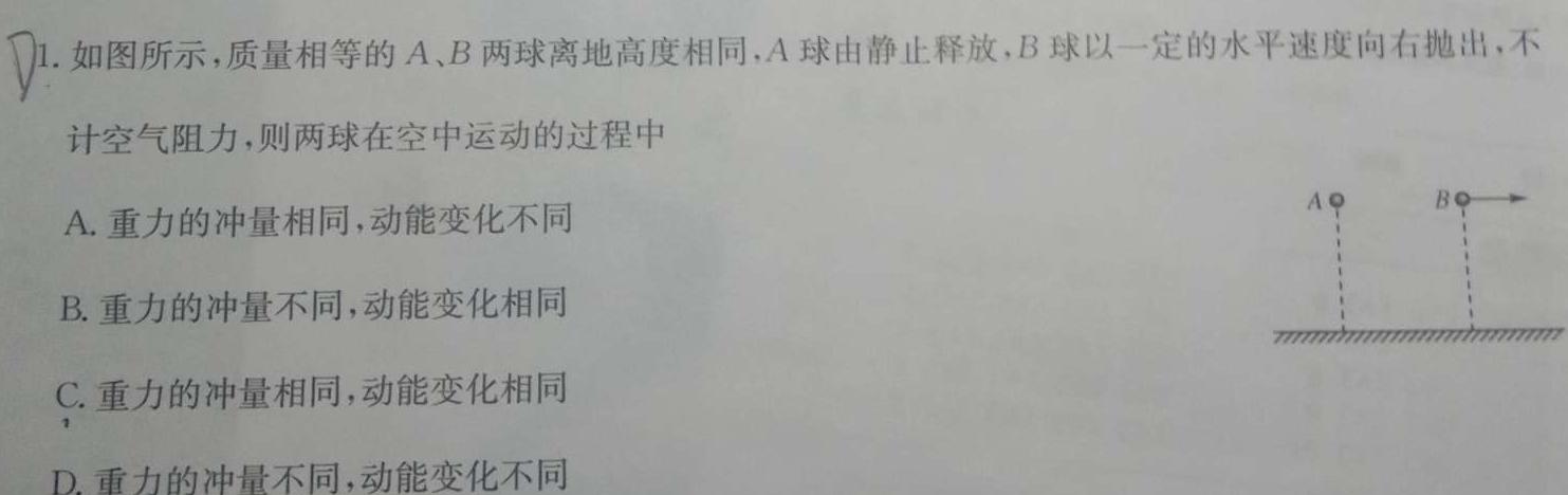 [今日更新]辽宁省2023~2024学年度上学期高三高考适应性考试卷(243194D).物理试卷答案