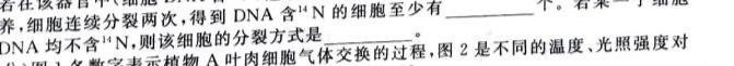 ［广东大联考］广东省2023-2024学年度高一年级上学期11月联考生物学试题答案