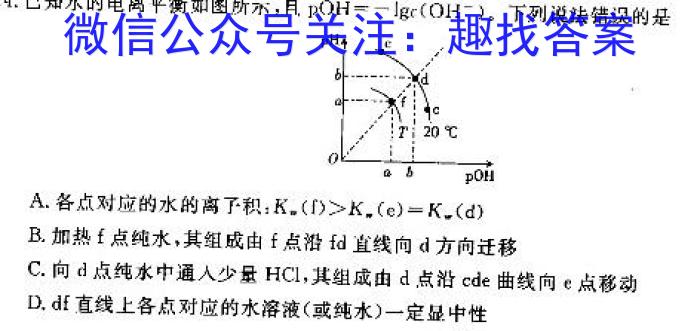 q衡中同卷 2023-2024学年度上学期高三年级六调考试化学