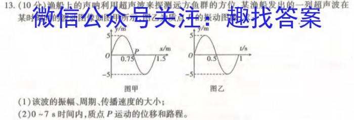 河北省2024届高三大数据应用调研联合测评（II）物理试题答案