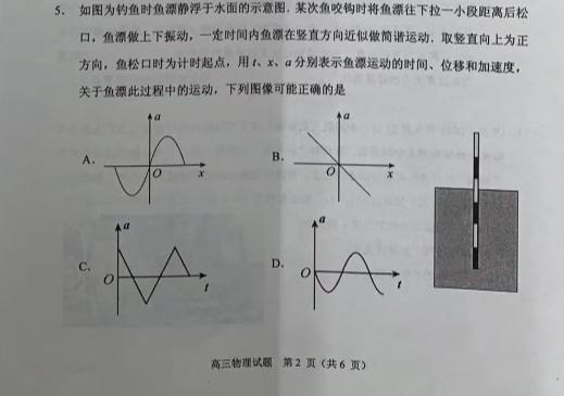 九师联盟 2024届高三12月质量检测S物理试题.