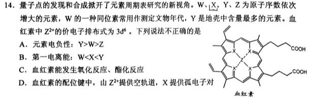 【热荐】安徽省2023-2024学年九年级上学期教学质量调研(12月)化学
