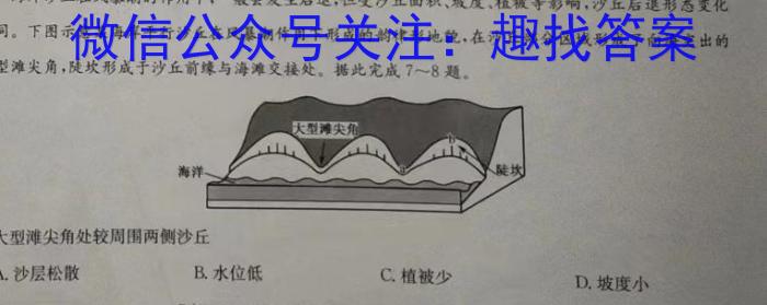 鼎成原创模考2024年河南省普通高中招生考试双基夯实卷（一）地理试卷答案