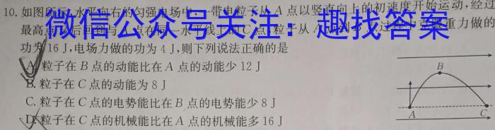 学科网2024届高三11月大联考考后强化卷(全国甲卷)z物理