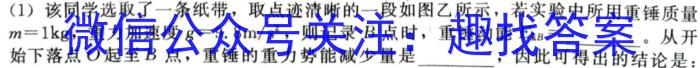 A佳教育·2023年11月高三联考(11月)物理试卷答案