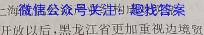 河南省2023~2024学年九年级上学期阶段性学情分析(三)历史试卷