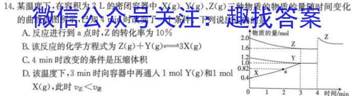 q2024届滚动联考04化学