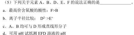 【热荐】陕西省2023-2024学年度九年级第一学期第四阶段学习评估D化学