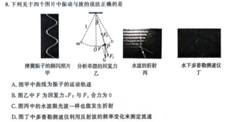 陕西省2023~2024学年度八年级教学素养测评(三) 3L R-SX物理试题.