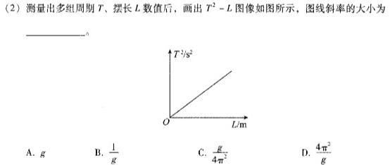 [今日更新]2024届高三12月大联考（全国乙卷）.物理试卷答案