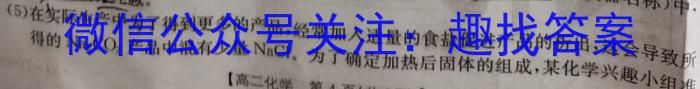 f山东名校考试联盟2023-2024学年高一年级上学期期中检测(2023.11) 化学