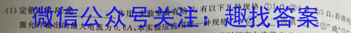 2023年湖北省孝感市高二11月期中考试物理试卷答案