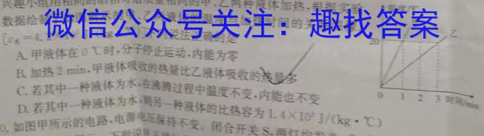 "2024年全国普通高等学校招生统一考试·A区专用 JY高三模拟卷(一)l物理