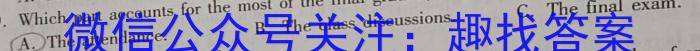 黑龙江省2023-2024学年高一上学期12月月考(24291A)英语