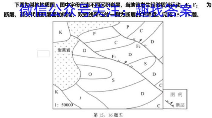 河南省2023～2024学年度七年级综合素养评估(七)[PGZX C HEN]&政治