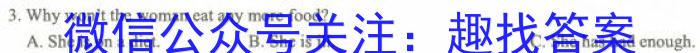 山西省朔州市2023-2024学年度第一学期九年级阶段练习（三）英语