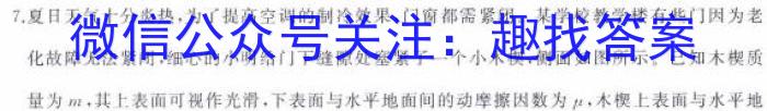 百校名师 2024普通高中高考模拟信息卷(六)物理试卷答案