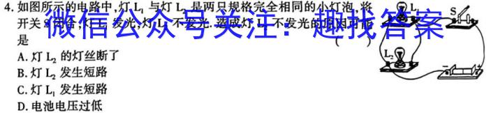 甘肃省2023-2024学年度高三级教学质量检测考试（11月）物理试题答案