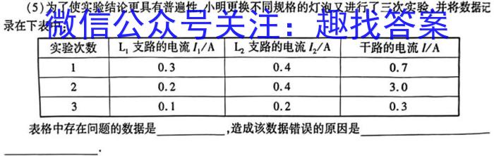 2024年全国高考仿真模拟卷(三)物理试题答案