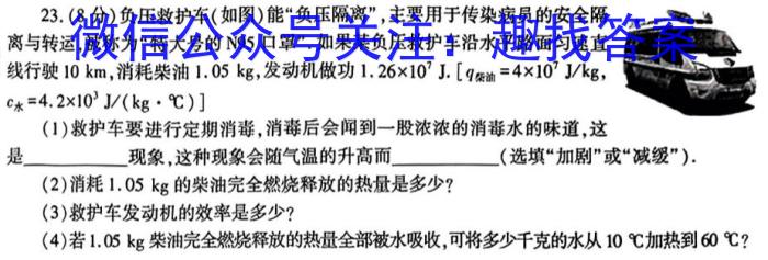 2023-2024学年云南省高二年级12月月考卷(24-215B)物理试题答案